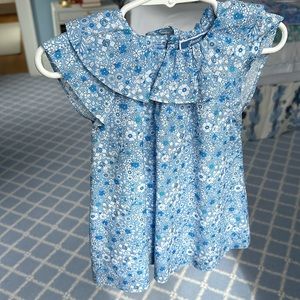 Jacadi blue Liberty print dress